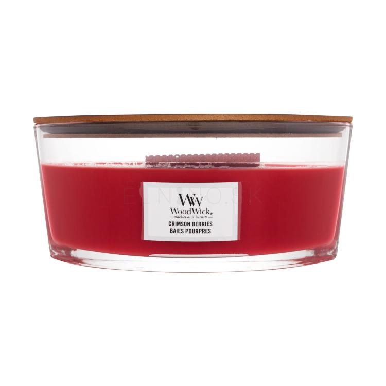 WoodWick Crimson Berries Vonná sviečka 453,6 g