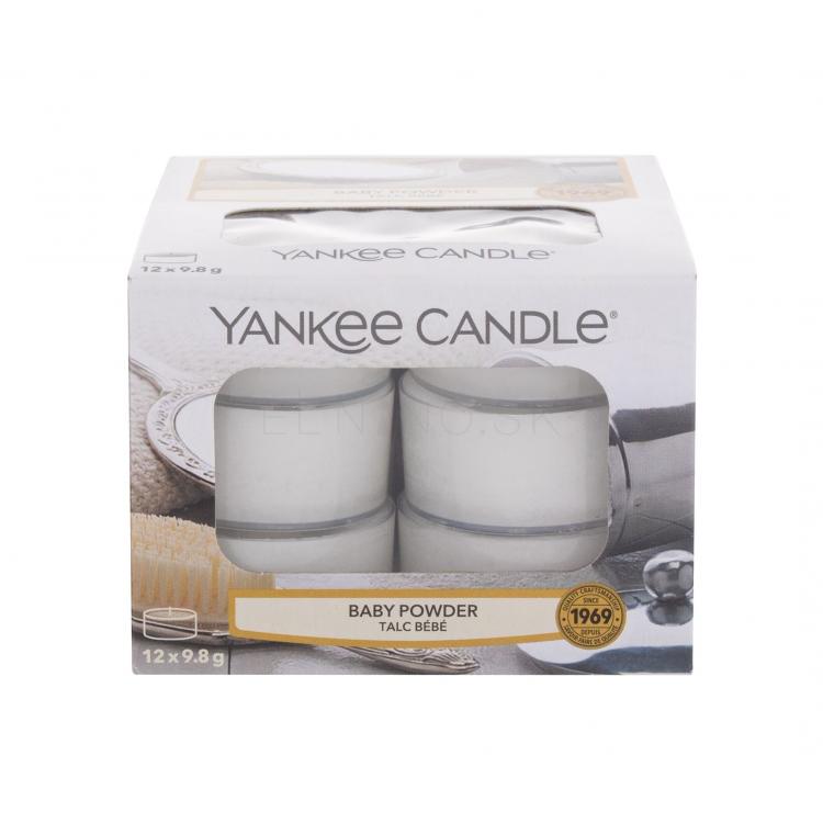 Yankee Candle Baby Powder Vonná sviečka 117,6 g