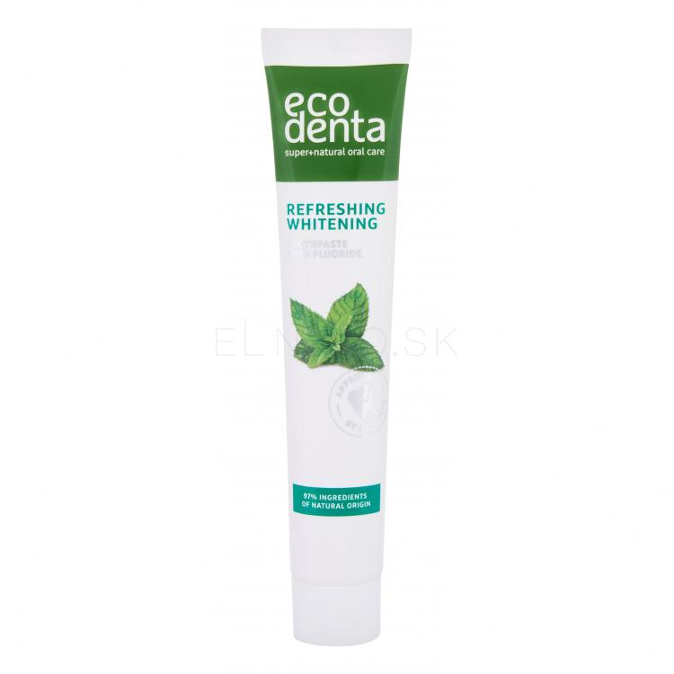 Ecodenta Toothpaste Refreshing Whitening Zubná pasta 75 ml