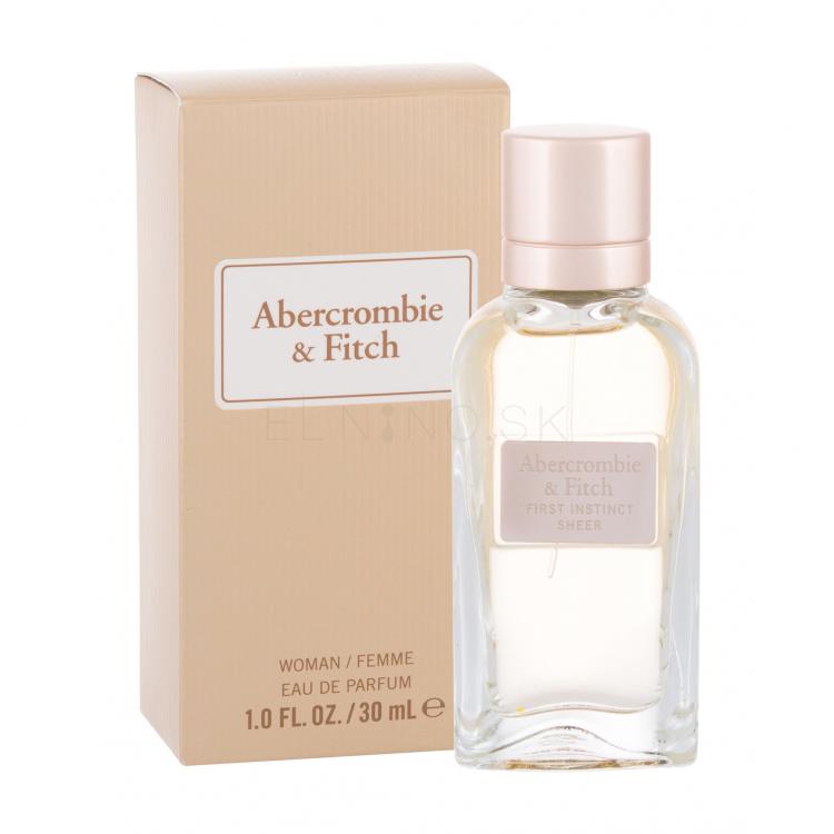 Abercrombie &amp; Fitch First Instinct Sheer Parfumovaná voda pre ženy 30 ml
