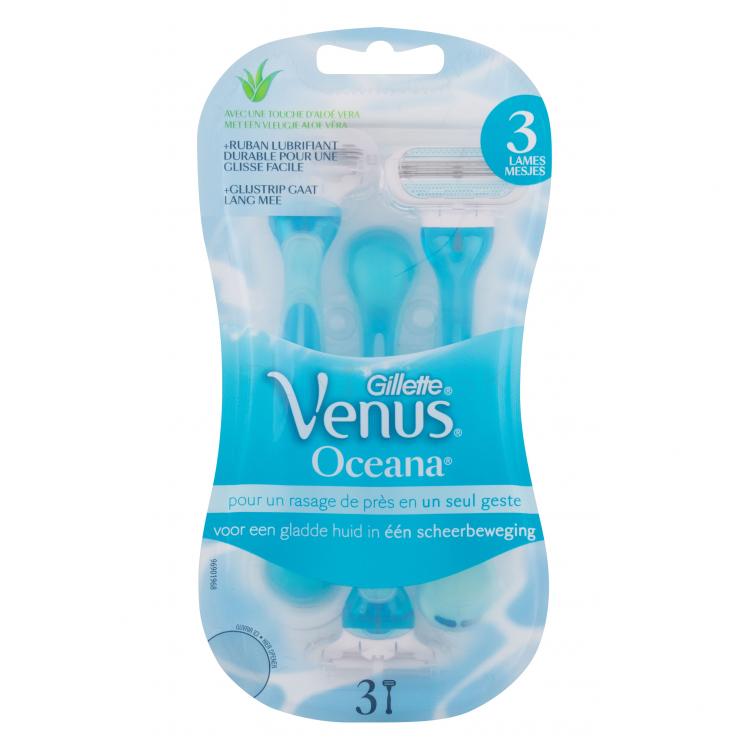 Gillette Venus Oceana Holiaci strojček pre ženy 3 ks