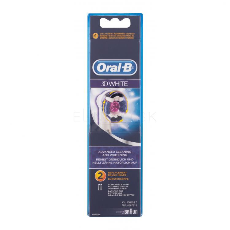 Oral-B 3D White Náhradná hlavica 2 ks