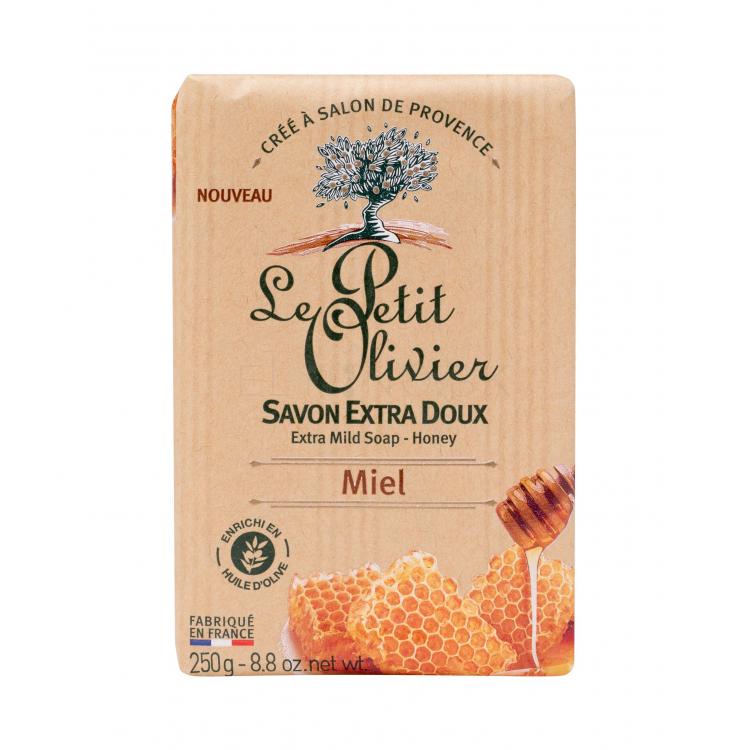 Le Petit Olivier Honey Extra Mild Soap Tuhé mydlo pre ženy 250 g
