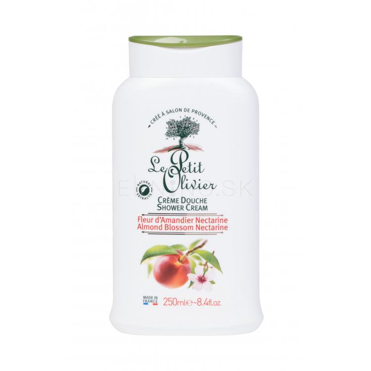 Le Petit Olivier Shower Almond Blossom Nectarine Sprchovací krém pre ženy 250 ml