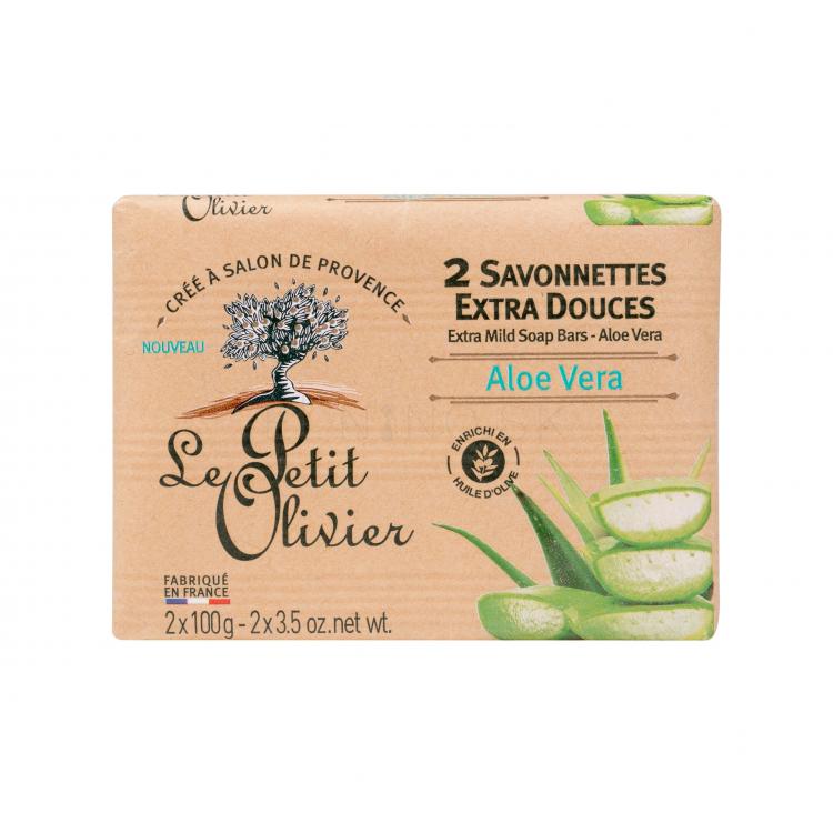 Le Petit Olivier Aloe Vera Extra Mild Soap Tuhé mydlo pre ženy 200 g