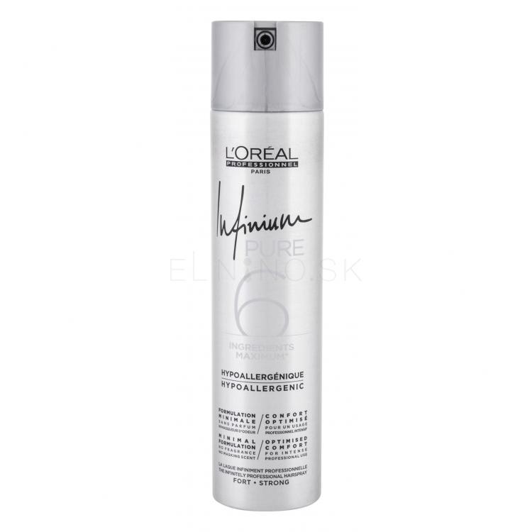 L&#039;Oréal Professionnel Infinium Pure Strong Lak na vlasy pre ženy 300 ml