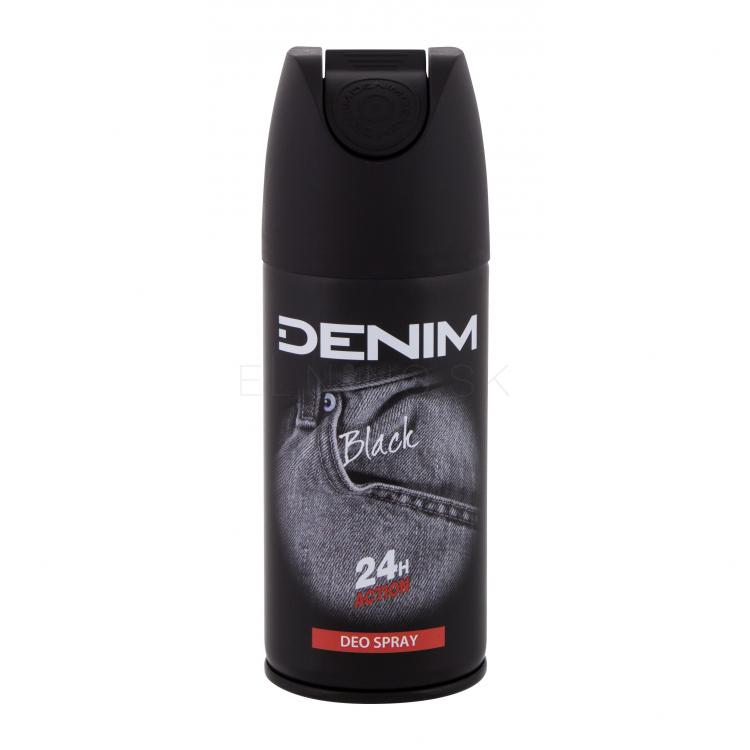 Denim Black 24H Dezodorant pre mužov 150 ml