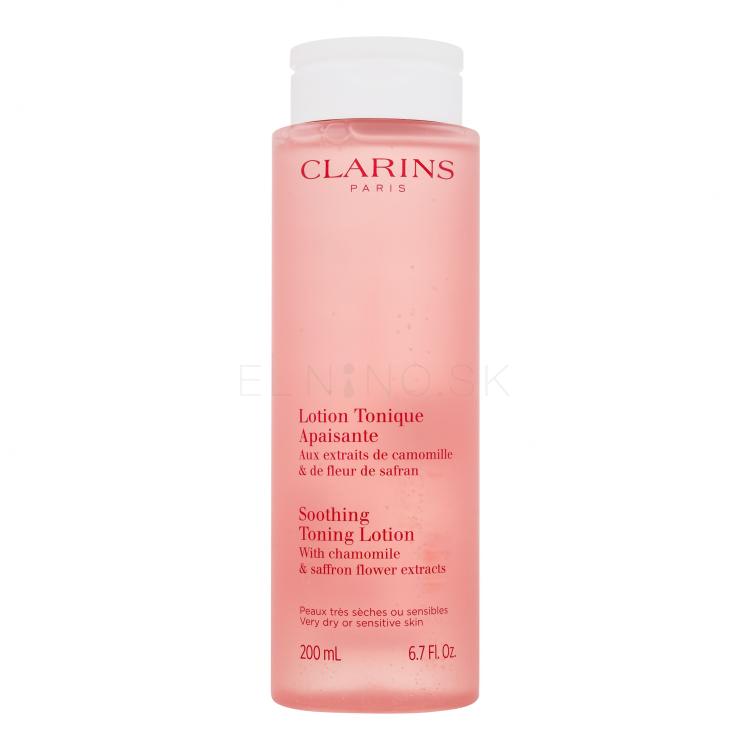 Clarins Soothing Toning Lotion Pleťová voda a sprej pre ženy 200 ml