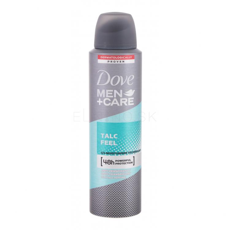Dove Men + Care Talc Feel 48h Antiperspirant pre mužov 150 ml
