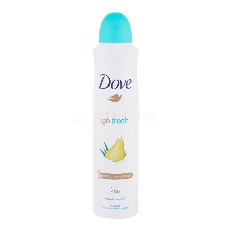Dove Go Fresh Pear &amp; Aloe Vera 48h Antiperspirant pre ženy 250 ml