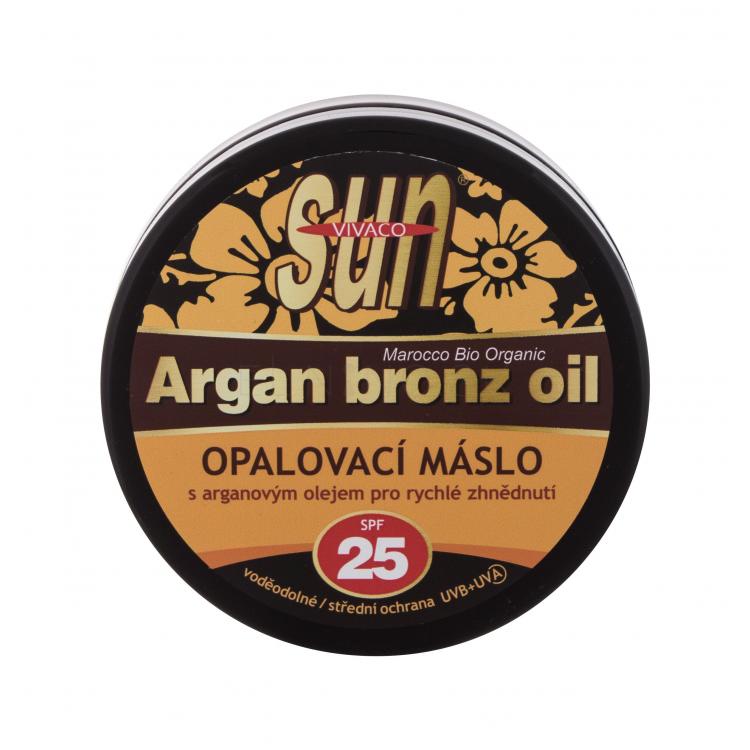 Vivaco Sun Argan Bronz Oil SPF25 Opaľovací prípravok na tvár 200 ml
