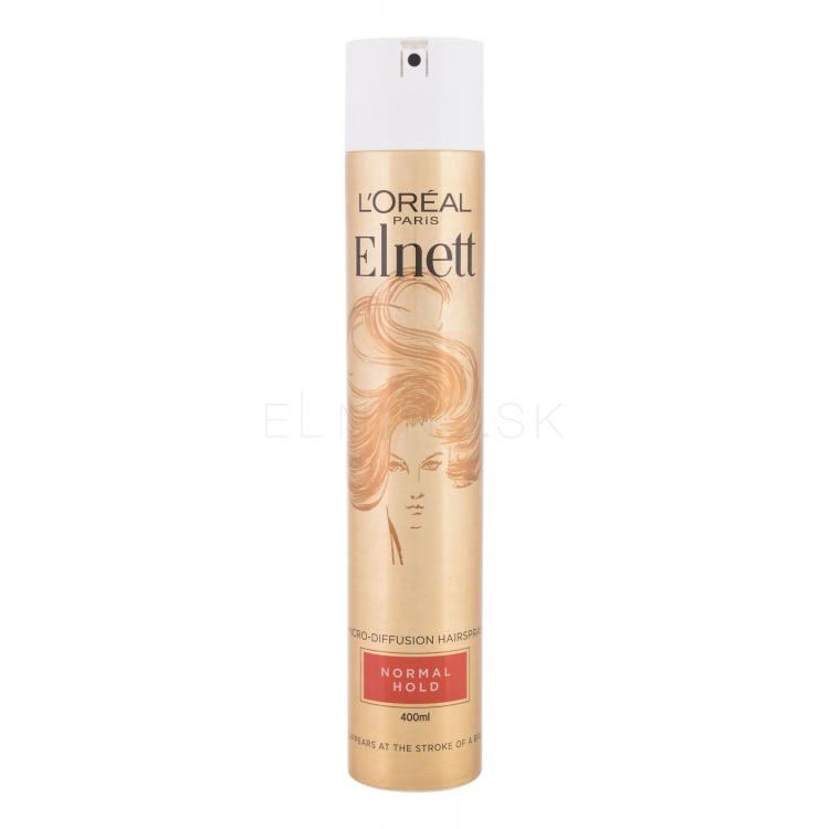 L&#039;Oréal Paris Elnett Normal Hold Micro-Diffusion Lak na vlasy pre ženy 400 ml