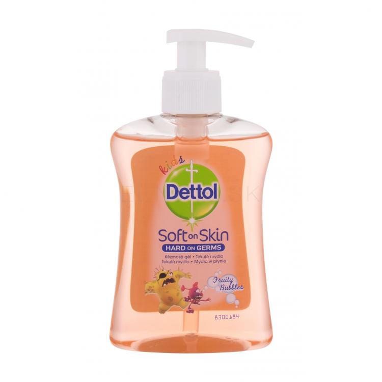 Dettol Soft On Skin Fruity Bubbles Tekuté mydlo pre deti 250 ml