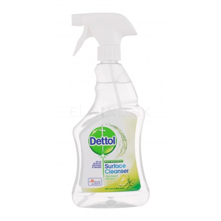 Dettol Antibacterial Surface Cleanser Lime &amp; Mint Antibakteriálny prípravok 500 ml