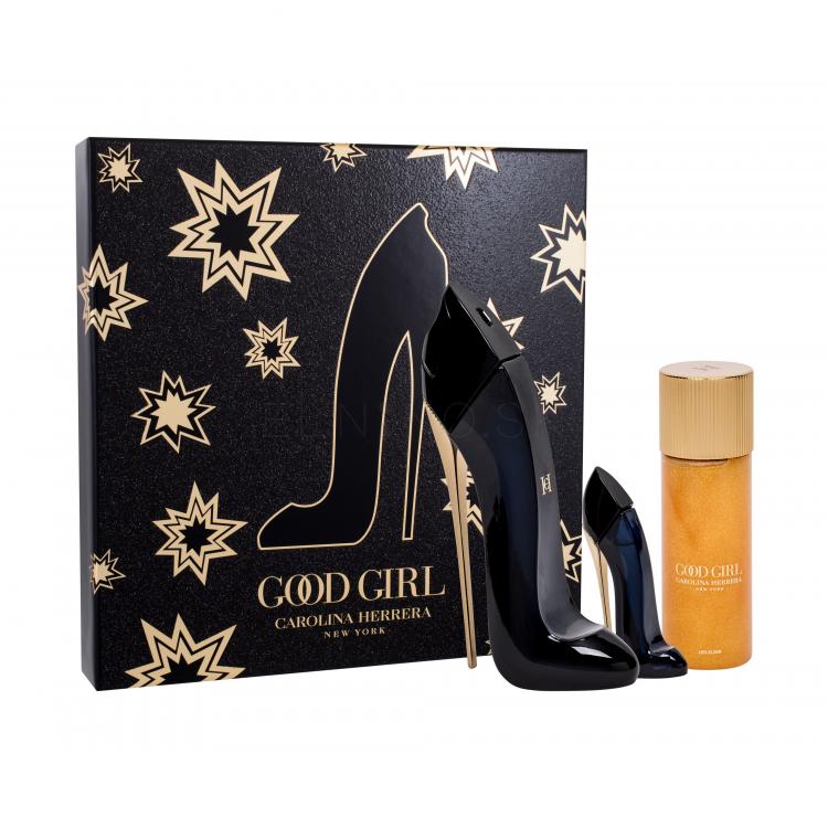 Carolina Herrera Good Girl Darčeková kazeta parfumovaná voda 50 ml + telový olej 100 ml + parfumovaná voda 7 ml