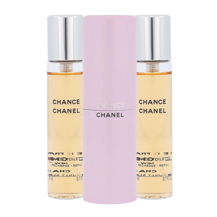 Chanel Chance Toaletná voda pre ženy Twist and Spray 3x20 ml poškodená krabička