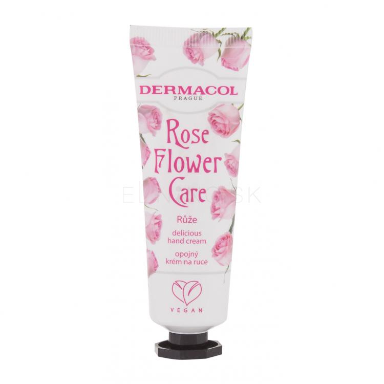 Dermacol Rose Flower Care Krém na ruky pre ženy 30 ml