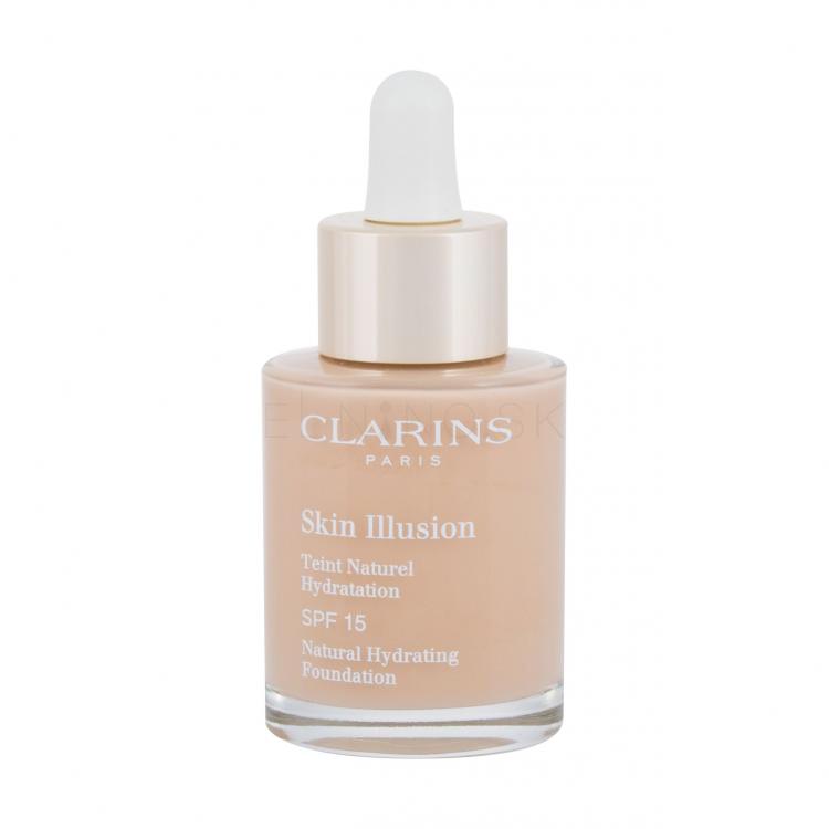 Clarins Skin Illusion Natural Hydrating SPF15 Make-up pre ženy 30 ml Odtieň 108.3 Organza