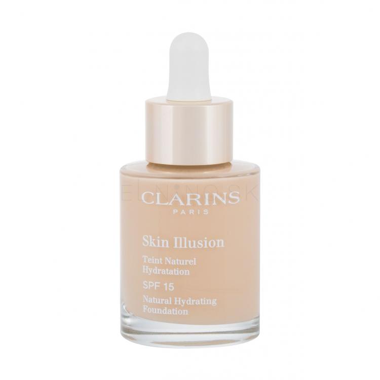 Clarins Skin Illusion Natural Hydrating SPF15 Make-up pre ženy 30 ml Odtieň 101 Linen