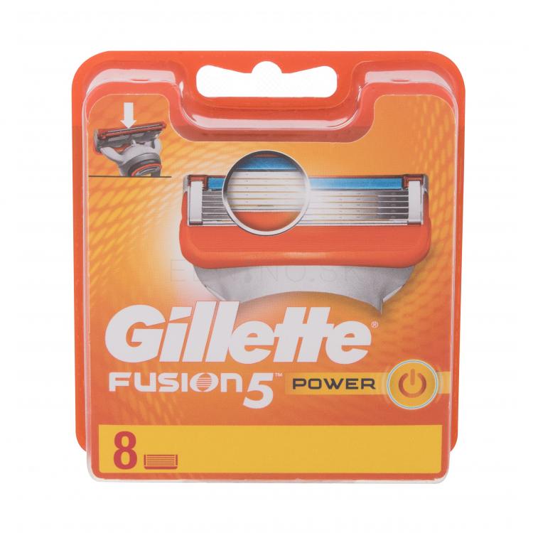 Gillette Fusion5 Power Náhradné ostrie pre mužov 8 ks