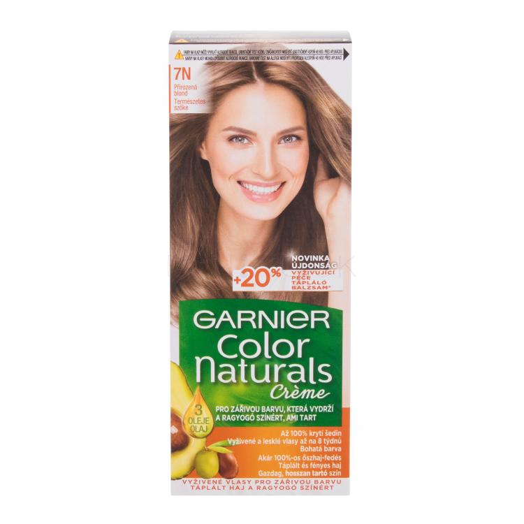 Garnier Color Naturals Créme Farba na vlasy pre ženy 40 ml Odtieň 7N Nude Blond