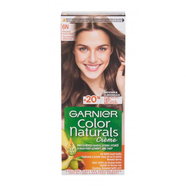 Garnier Color Naturals Créme Farba na vlasy pre ženy 40 ml Odtieň 6N Nude Dark Blonde