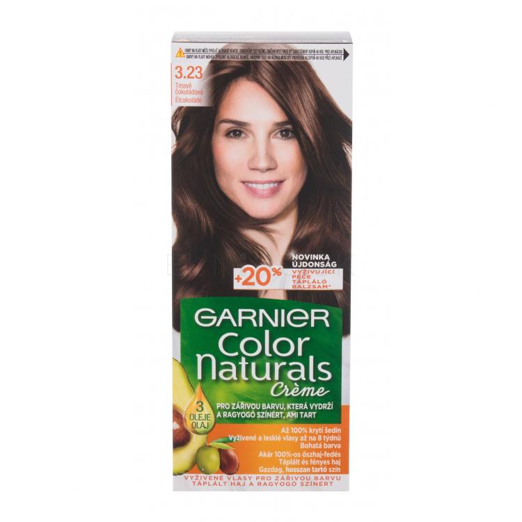 Garnier Color Naturals Créme Farba na vlasy pre ženy 40 ml Odtieň 3,23 Dark Quartz