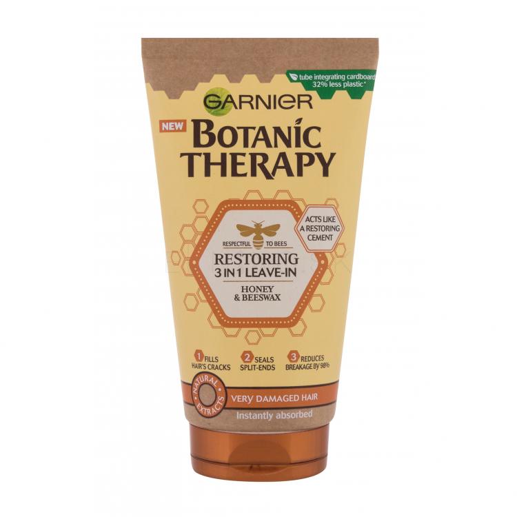 Garnier Botanic Therapy Honey &amp; Beeswax 3in1 Leave-In Bezoplachová starostlivosť pre ženy 150 ml