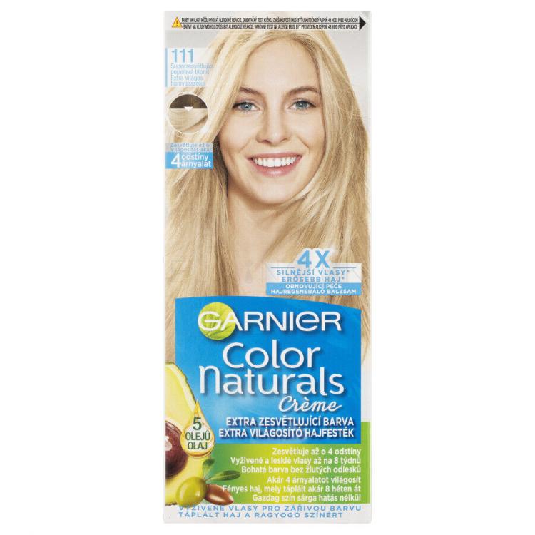 Garnier Color Naturals Créme Farba na vlasy pre ženy 40 ml Odtieň 111 Extra Light Natural Ash Blond