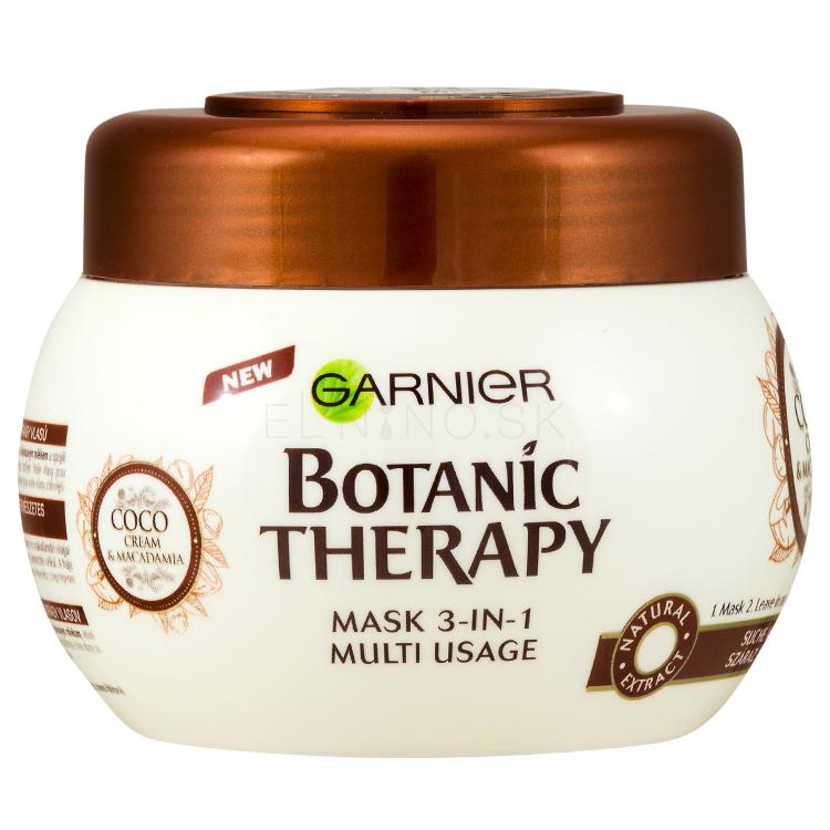 Garnier Botanic Therapy Coco Milk &amp; Macadamia 3-In-1 Maska na vlasy pre ženy 300 ml