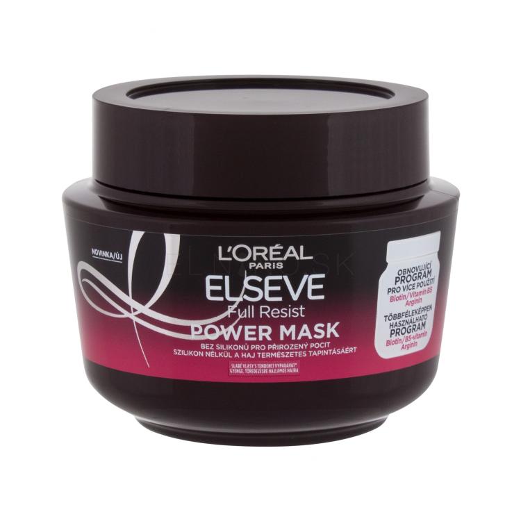 L&#039;Oréal Paris Elseve Full Resist Power Mask Maska na vlasy pre ženy 300 ml