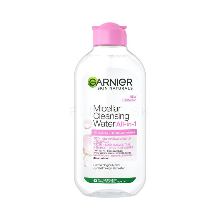 Garnier Skin Naturals Micellar Water All-In-1 Sensitive Micelárna voda pre ženy 200 ml