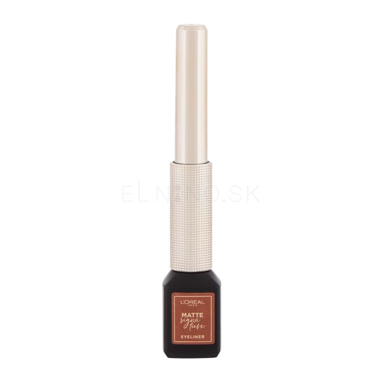 L&#039;Oréal Paris Matte Signature Očná linka pre ženy 3 ml Odtieň 07 Copper Signature