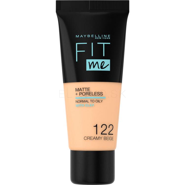 Maybelline Fit Me! Matte + Poreless Make-up pre ženy 30 ml Odtieň 122 Creamy Beige