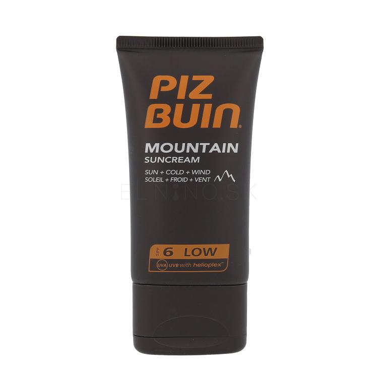 PIZ BUIN Mountain SPF6 Opaľovací prípravok na tvár 40 ml