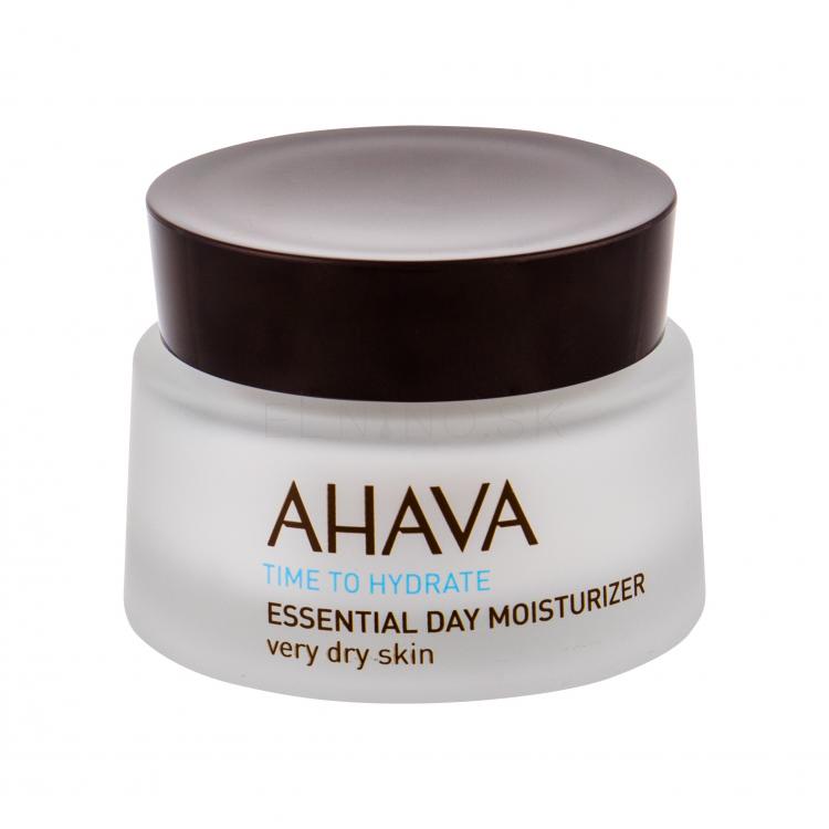 AHAVA Time To Hydrate Essential Day Moisturizer Very Dry Skin Denný pleťový krém pre ženy 50 ml tester
