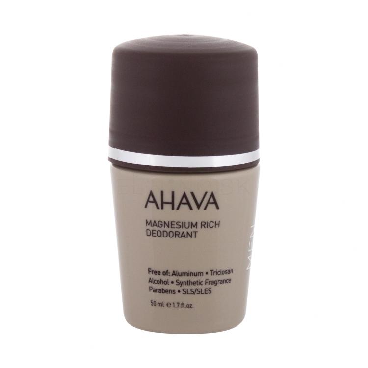 AHAVA Men Time To Energize Magnesium Rich Dezodorant pre mužov 50 ml