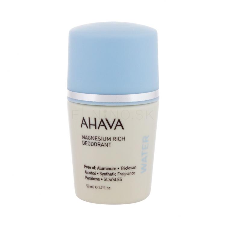 AHAVA Deadsea Water Magnesium Rich Dezodorant pre ženy 50 ml