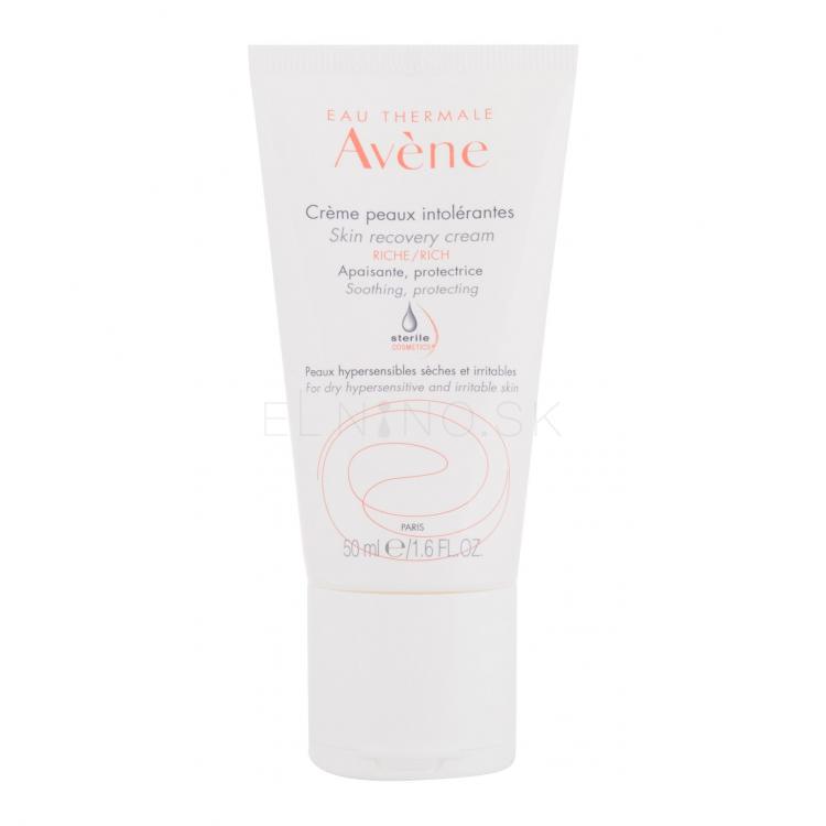 Avene Sensitive Skin Skin Recovery Rich Denný pleťový krém pre ženy 50 ml