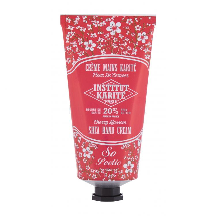 Institut Karité Shea Hand Cream Cherry Blossom Krém na ruky pre ženy 75 ml
