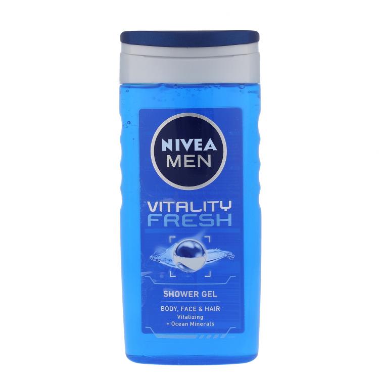 Nivea Men Vitality Fresh Sprchovací gél pre mužov 250 ml