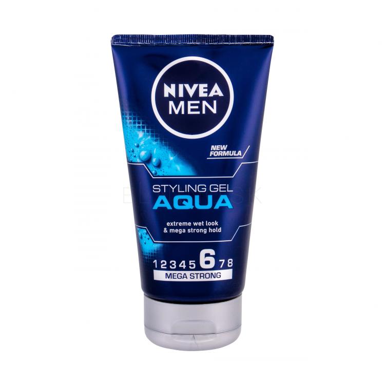Nivea Men Aqua Gél na vlasy pre mužov 150 ml