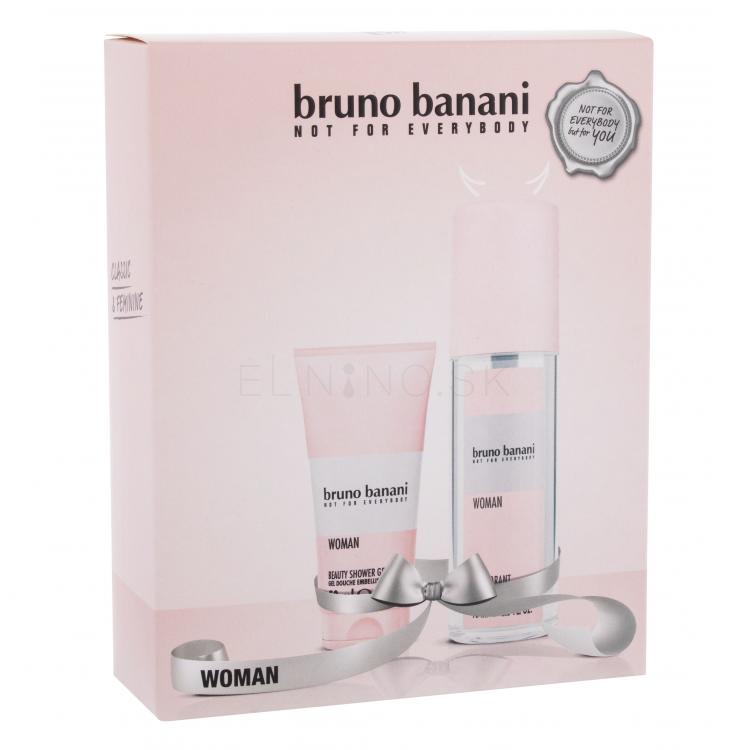 Bruno Banani Woman Darčeková kazeta pre ženy dezodorant 75 ml + sprchovací gél 50 ml poškodená krabička