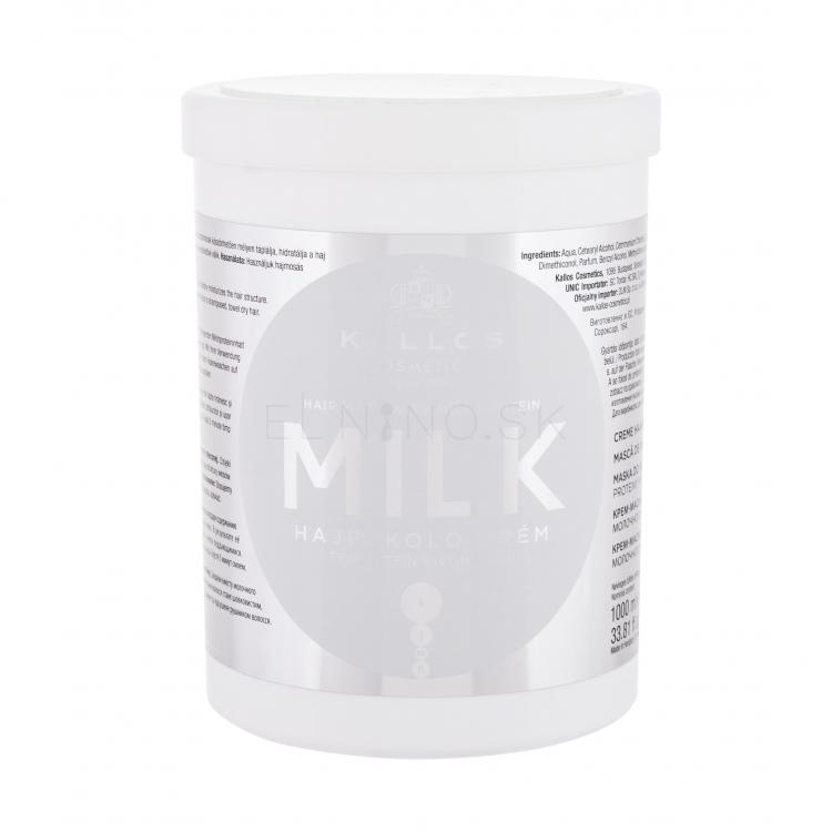 Kallos Cosmetics Milk Maska na vlasy pre ženy 1000 ml