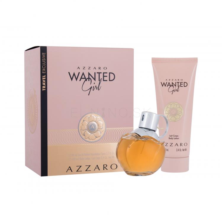 Azzaro Wanted Girl Darčeková kazeta pre ženy parfumovaná voda 80 ml + telové mlieko 100 ml