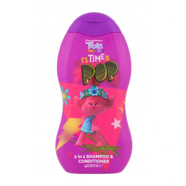 DreamWorks Trolls World Tour 2in1 Shampoo &amp; Conditioner Šampón pre deti 400 ml