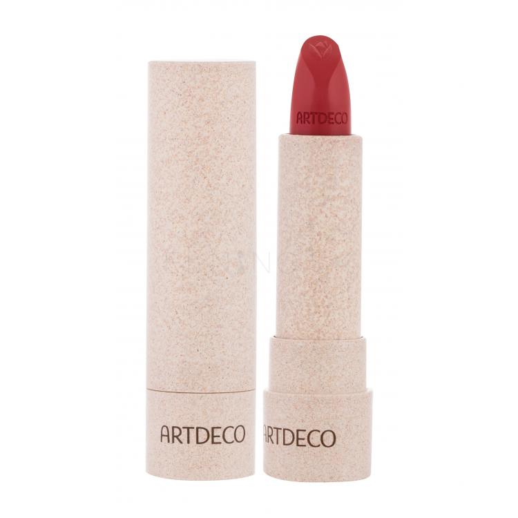 Artdeco Green Couture Natural Cream Lipstick Rúž pre ženy 4 g Odtieň 607 Red Tulip