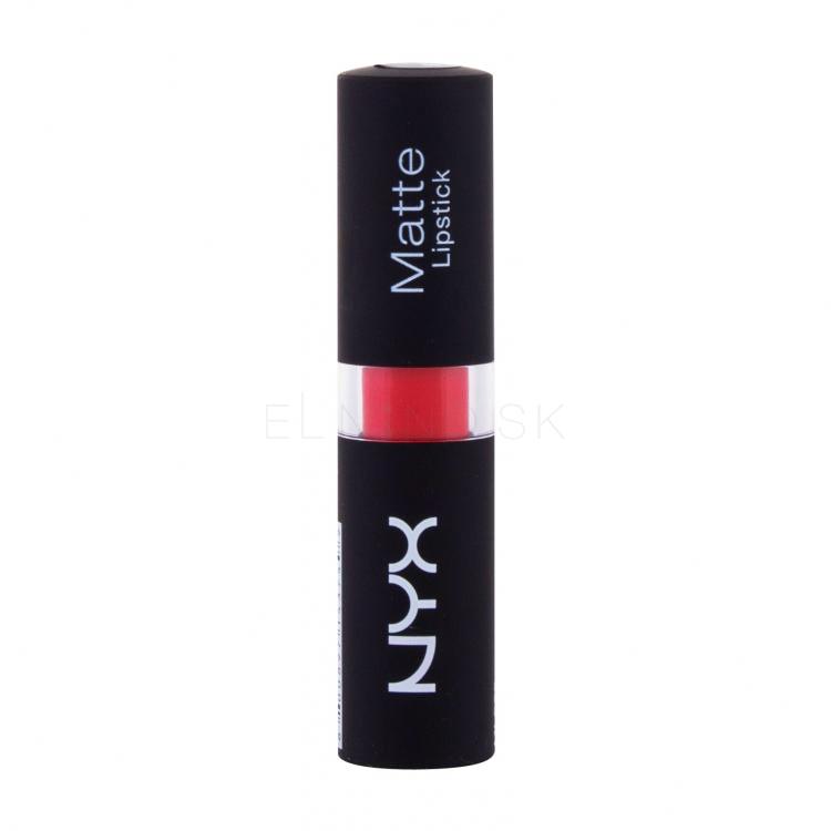 NYX Professional Makeup Matte Rúž pre ženy 4,5 g Odtieň 08 Pure Red