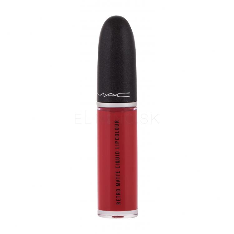 MAC Retro Matte Liquid Lipcolour Rúž pre ženy 5 ml Odtieň 104 Fashion Legacy