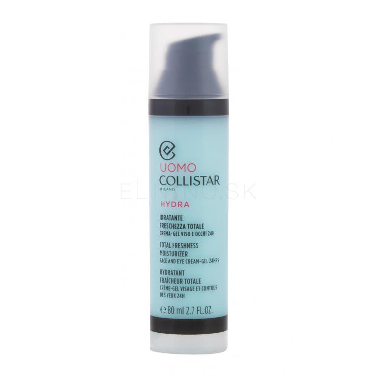 Collistar Uomo Total Freshness Moisturizer Face and Eye Cream-Gel Denný pleťový krém pre mužov 80 ml